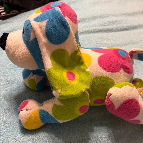 Melissa & Doug Colorful Plush Dog Toy - Picture 3 of 11